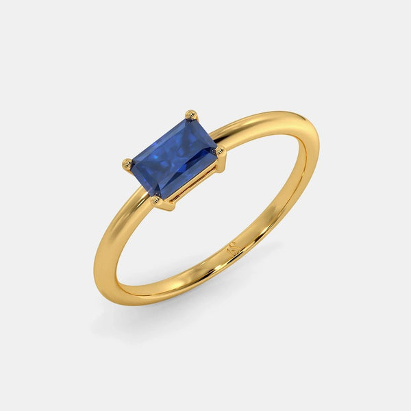 Sapphire Cut Ring