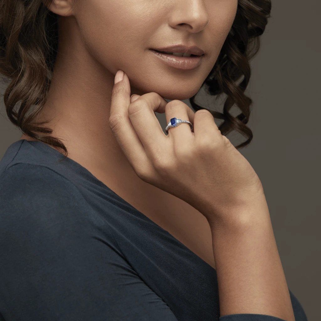 Exemplary Sapphire Ring