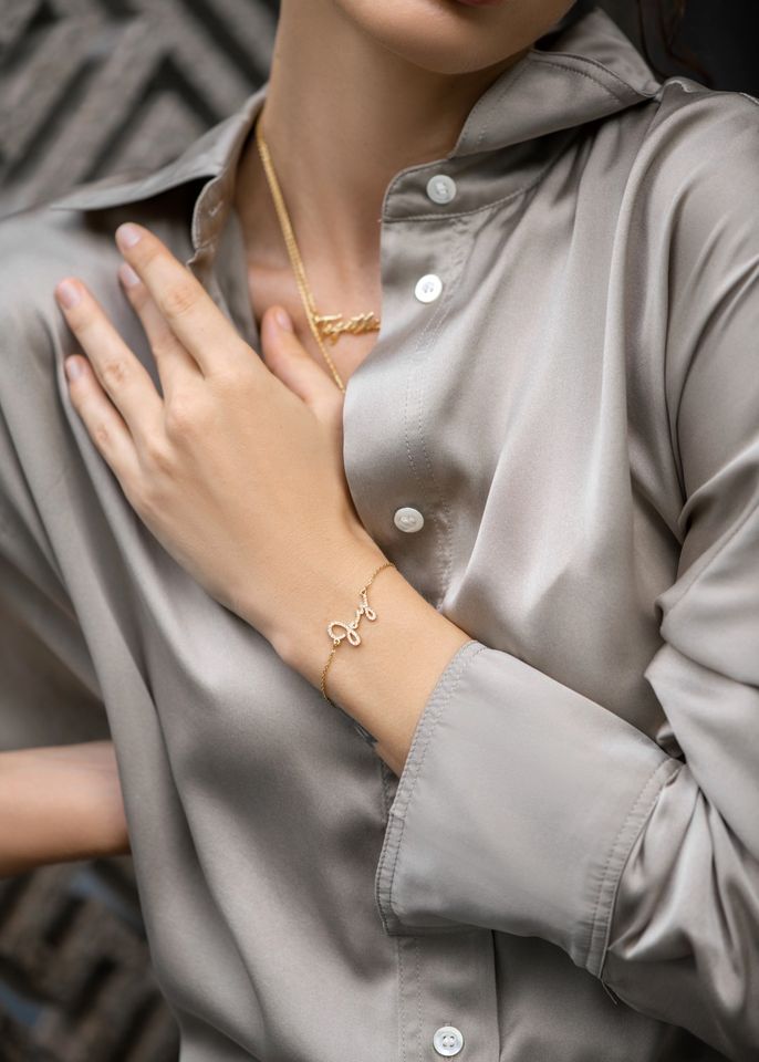 Signature Diamond Cut Bracelet
