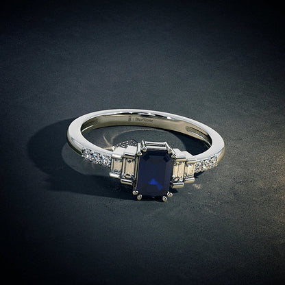 Exemplary Sapphire Ring