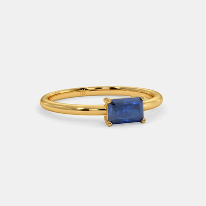 Sapphire Cut Ring