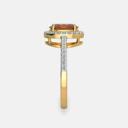The Citrus Solaris Ring - 925 Sterling Silver