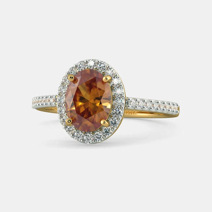 The Citrus Solaris Ring - 925 Sterling Silver