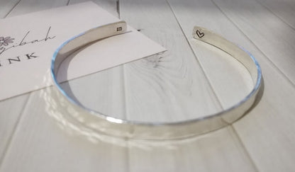 Personalized Cuff 925 Silver