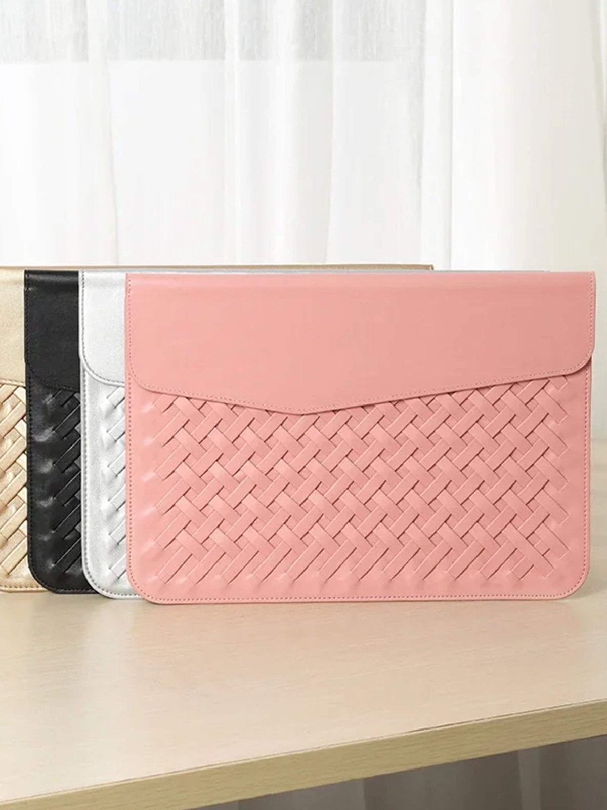 Nica Woven Laptop Bag