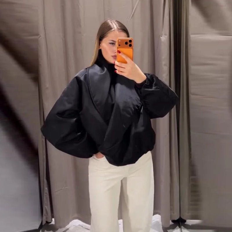 Carmen Oversized Bomber Jacket