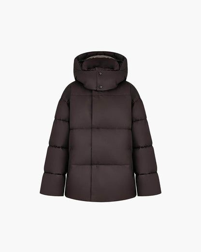 Leila Oversized Detachable Hood Puffer Jacket