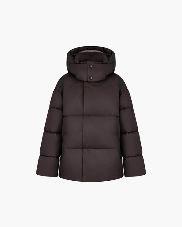 Leila Oversized Detachable Hood Puffer Jacket